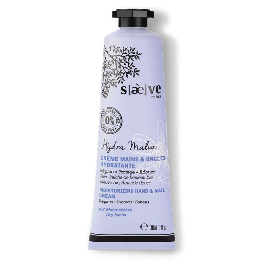 Saeve [Hydra Malva] Crème hydratante mains et ongles 30 ml (1,01 fl oz) 