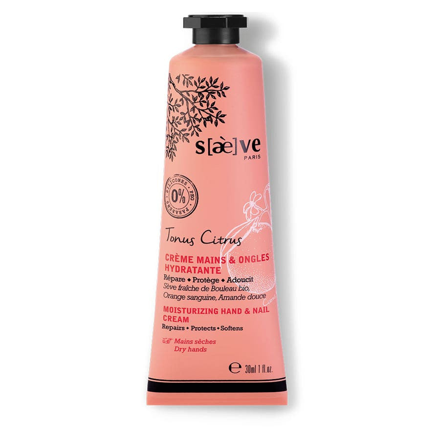 Saeve [Tonus Citrus] Crème hydratante mains et ongles 30 ml (1,01 fl oz) 