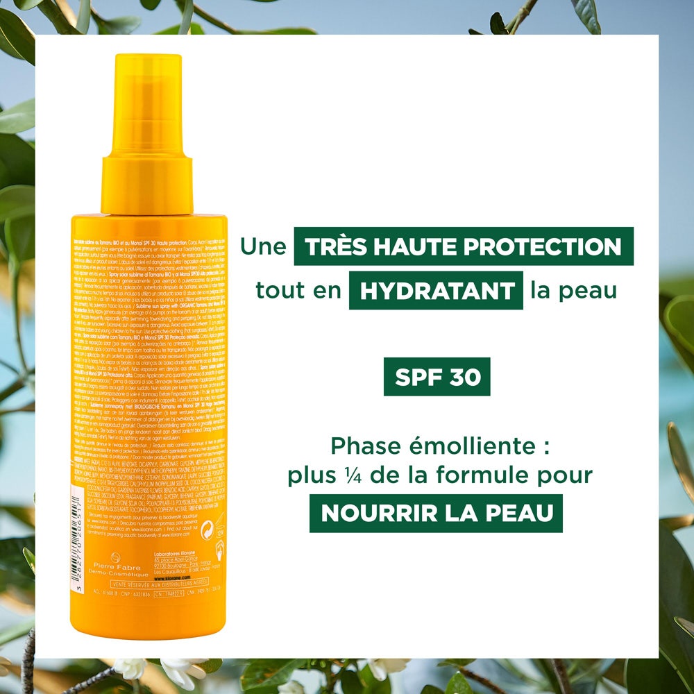 Klorane Sun Spray Spf30 200ml (6.76fl oz)