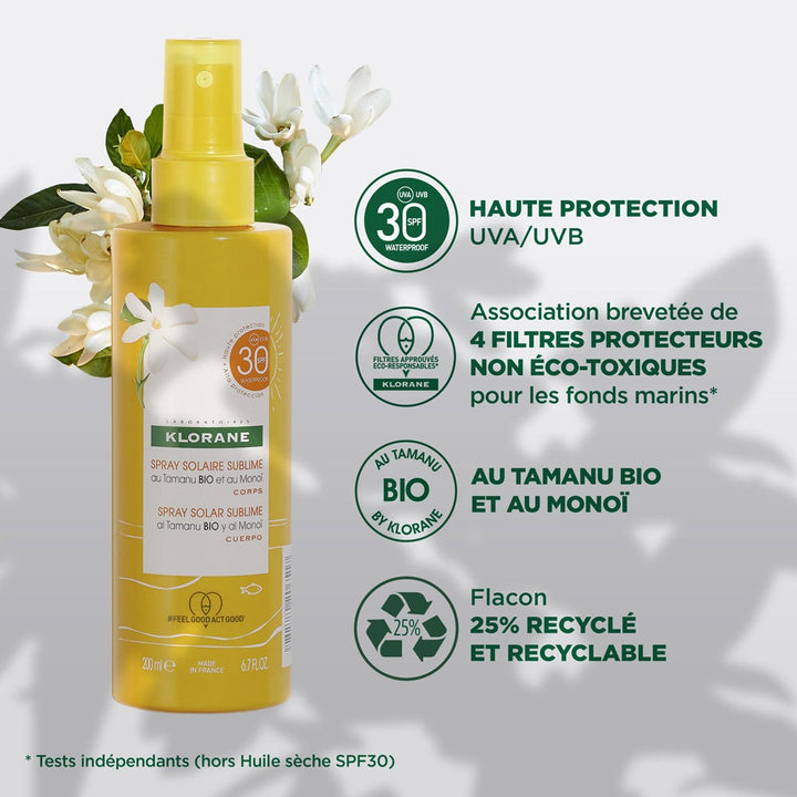 Klorane Sun Spray Spf30 200ml (6.76fl oz)