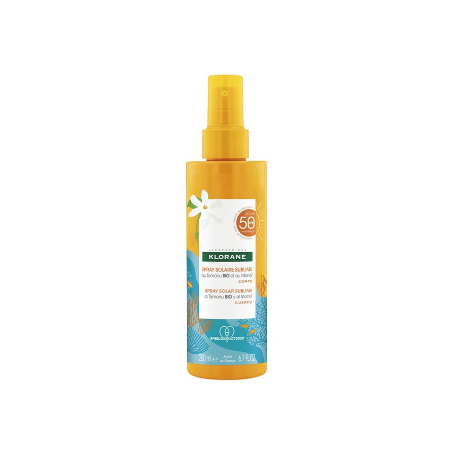 Klorane Spray Sunscreens Sublime Spf50 200ml (6,76fl oz)
