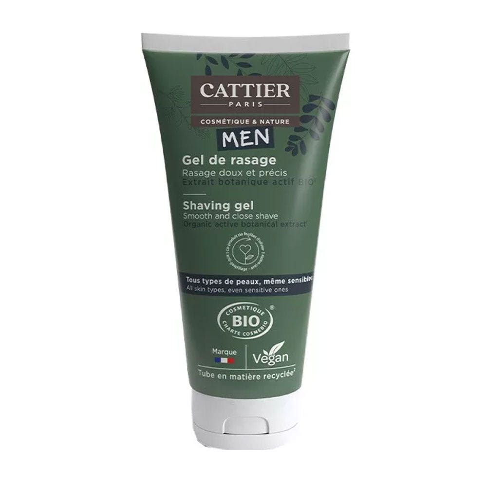 Cattier Man Bioes Shaving Gel Gentle and precise 150ml (5.07fl oz)