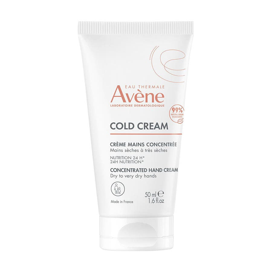 Avène Cold Cream Crème Mains Concentrée 50 ml (1,69 fl oz) 