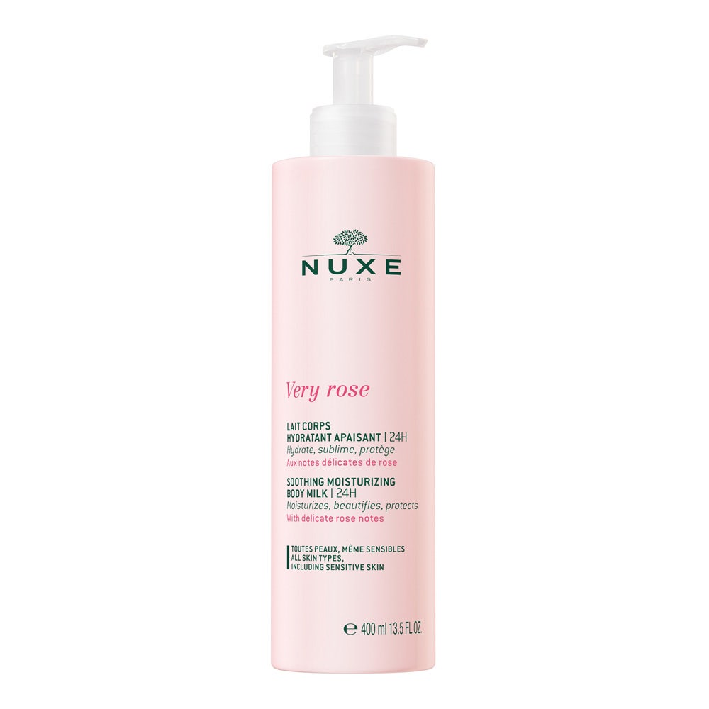 Nuxe Very rose Soothing hydrating body milk 400ml (13.53fl oz)