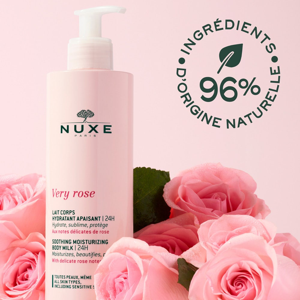 Nuxe Very rose Soothing hydrating body milk 400ml (13.53fl oz)