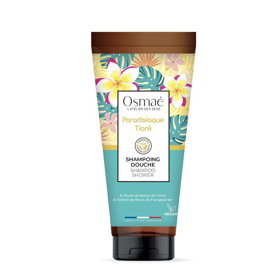 Osmae Tiaré Paradise Shower Shampoo All Skin and Hair Types 100ml (3.38fl oz)