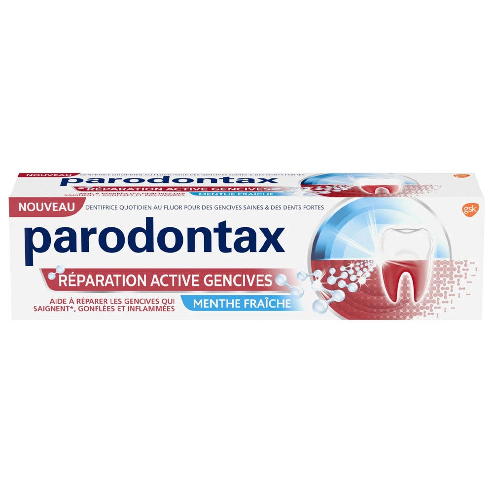 Parodontax Toothpaste Active Gum Repair Strawberry Mint 75ml (2.54fl oz)