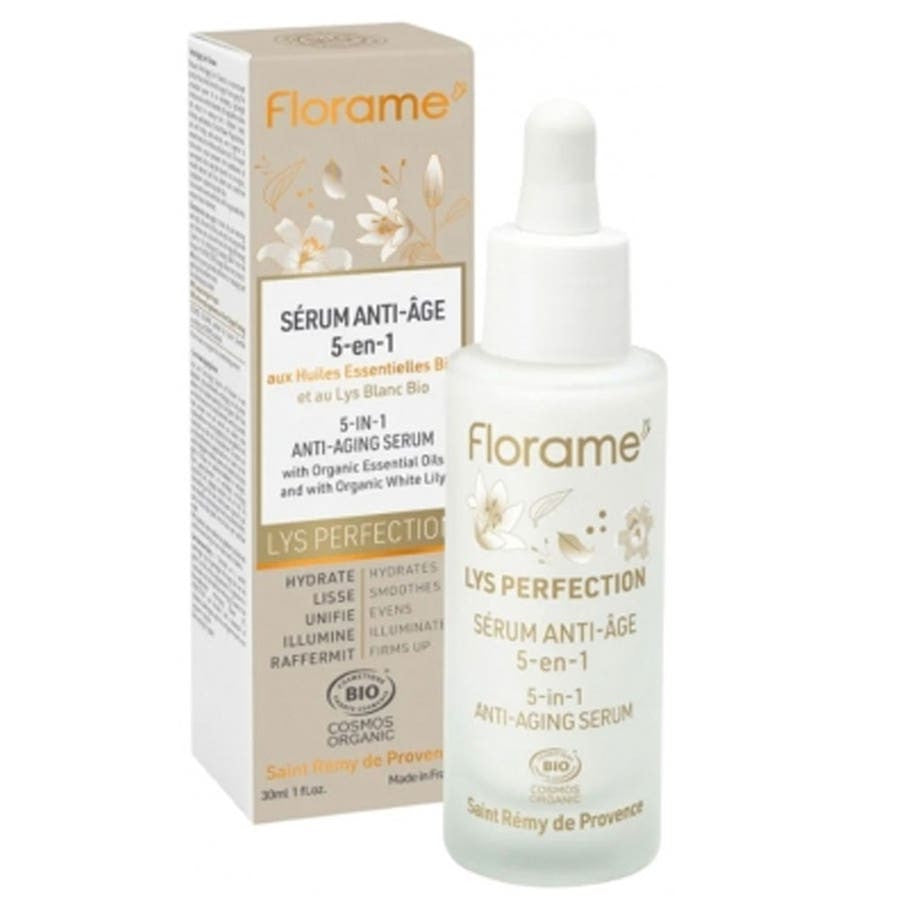 Florame Lys Perfection Sérum Anti-Âge Réparation Maximale 30 ml (1,01 fl oz) 