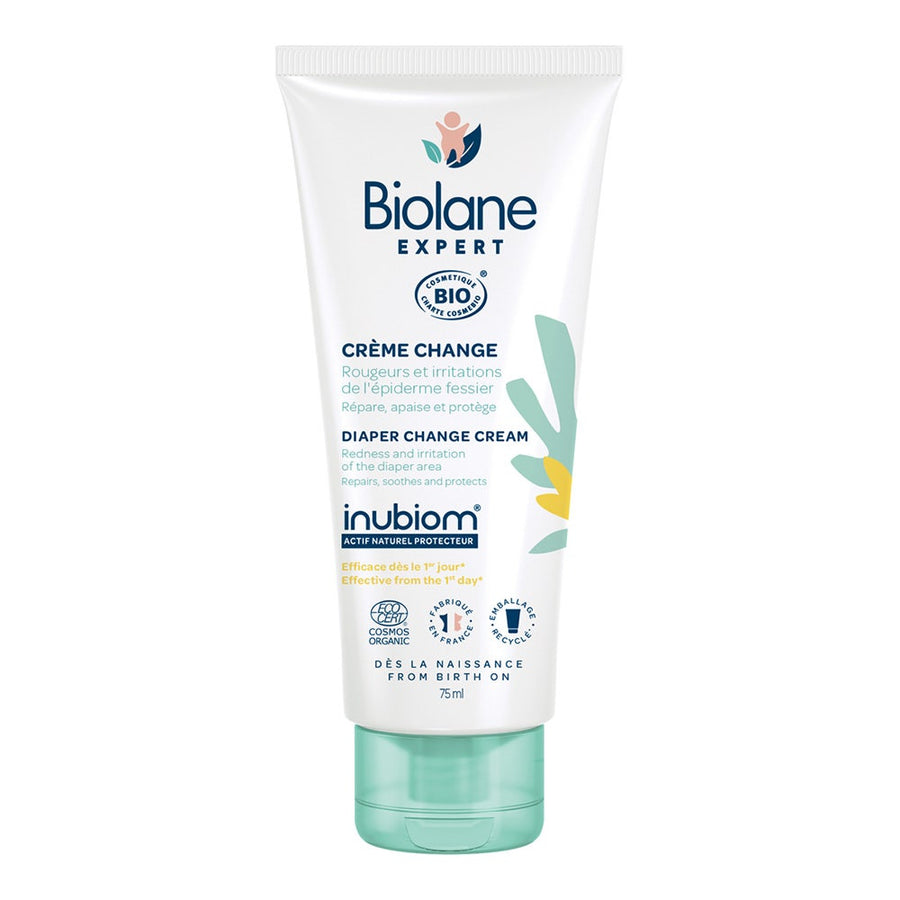 Biolane Expert Organic Nappy Change Cream Dry and Sensitive Skin 75ml