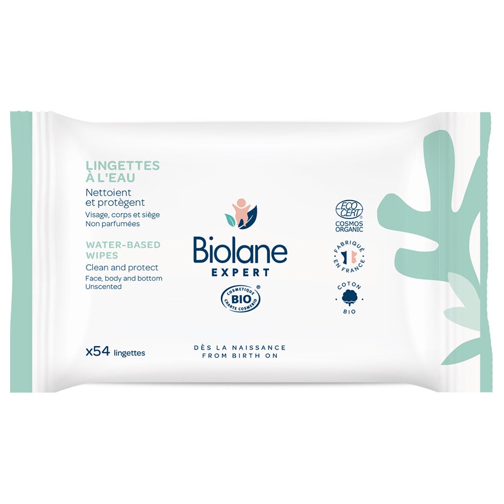 Biolane Expert Cleansing Wipes Sensitive Skin x54