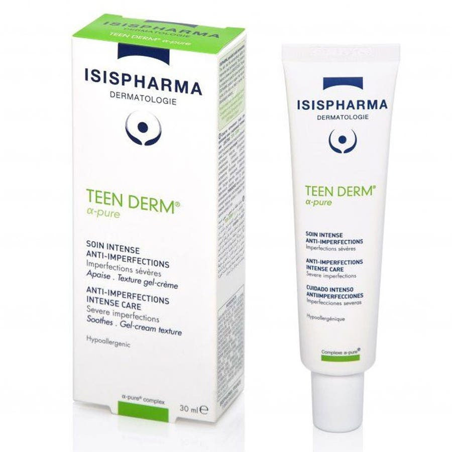 Isispharma Teen Derm A-pure Soin Intense Anti-Imperfections 30 ml 