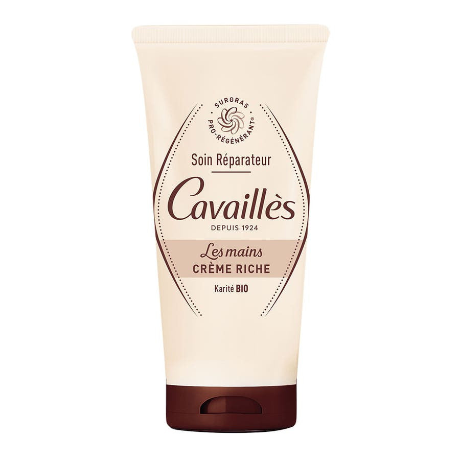 ROGE CAVAILLES Nutrissance Crème Mains Nourrissante Beurre de Karité 50 ml (1,69 fl oz) 