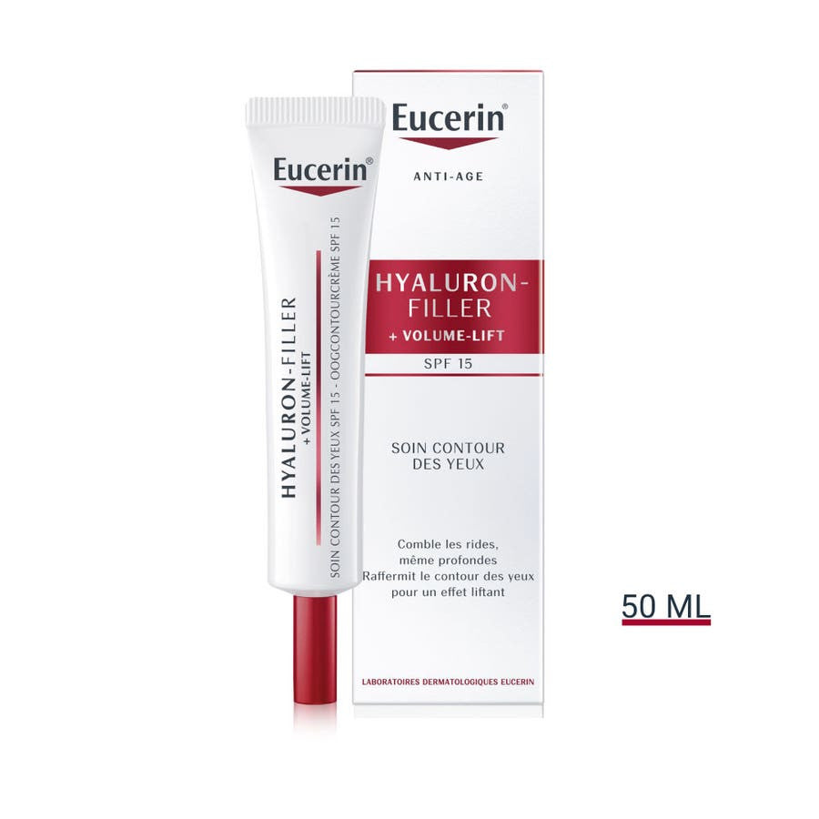 Eucerin Hyaluron-Filler + Volume Lift Eye Contour Care Spf15 15ml (0.50fl oz)