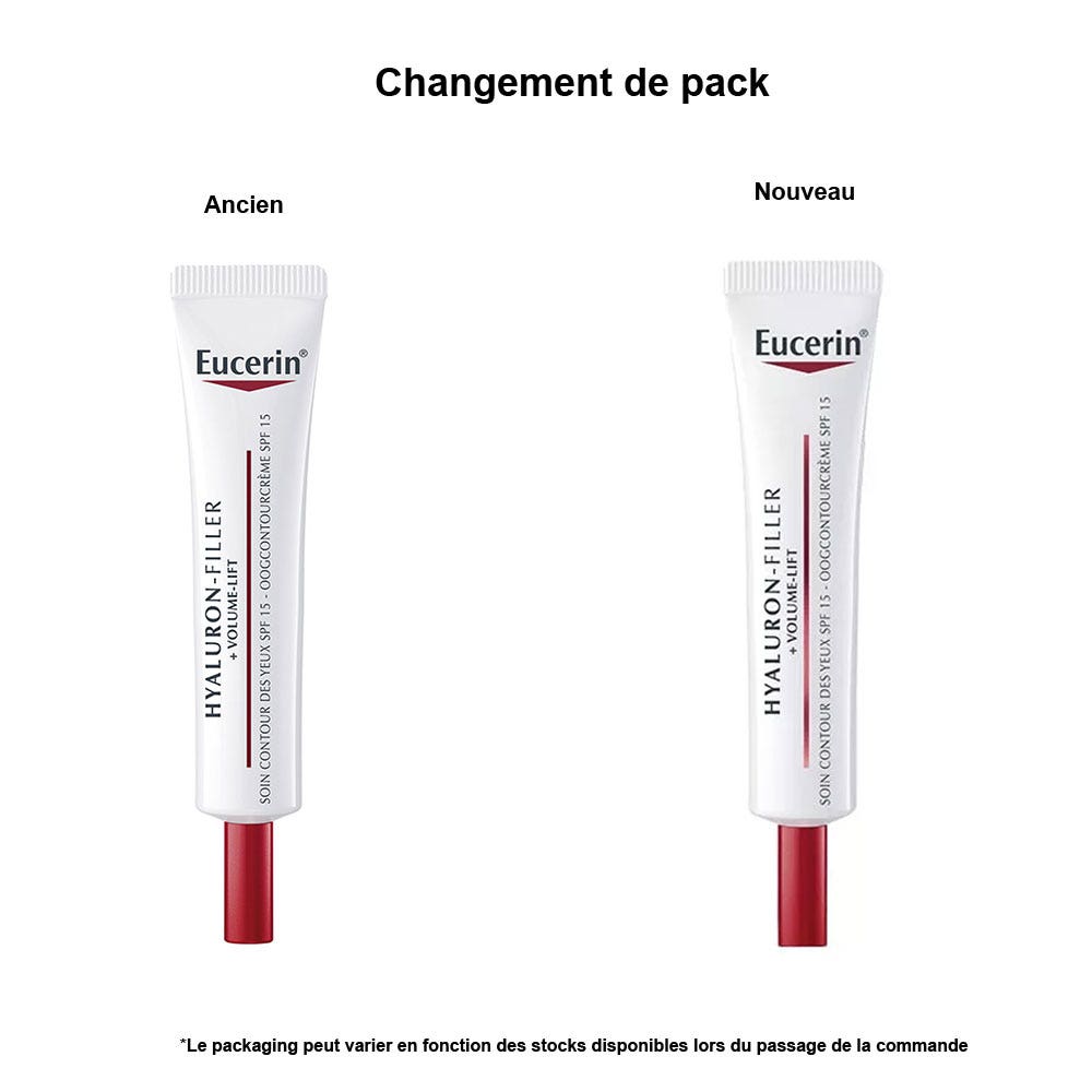 Eucerin Hyaluron-Filler + Volume Lift Eye Contour Care Spf15 15ml (0.50fl oz)
