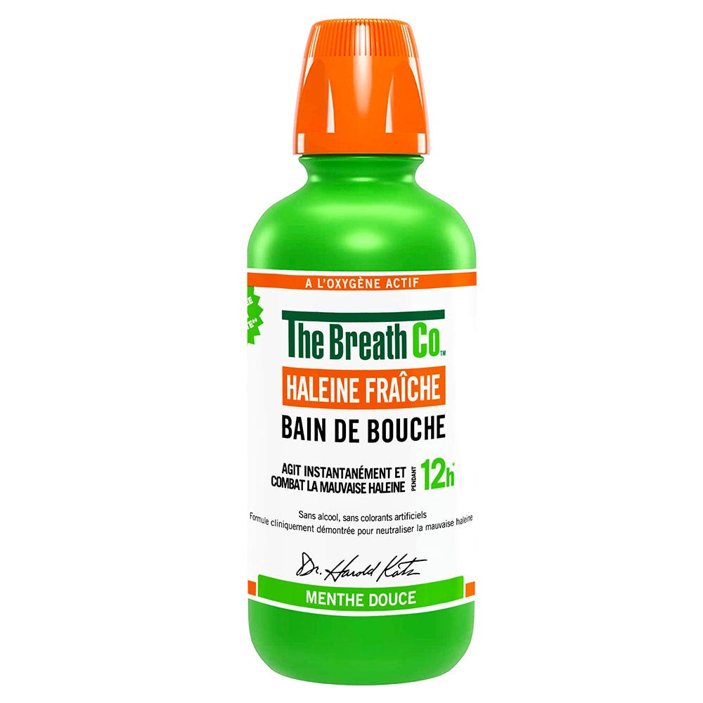 The Breath Co Sweet Mint Mouthwash 500ml (16.91fl oz)