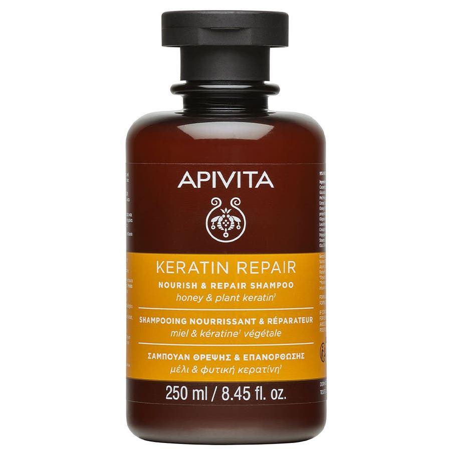 Shampooing nourrissant et réparateur Apivita Keratin Repair 250 ml (8,45 fl oz) 