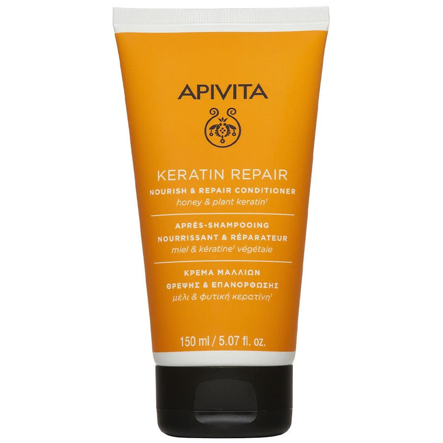 Apivita Keratin Repair Après-shampoing nourrissant et réparateur pour cheveux secs et abîmés 150 ml 