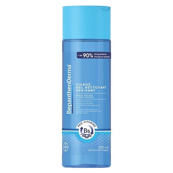 Gel nettoyant apaisant visage Bepanthen Derma 200 ml (6,76 fl oz) 