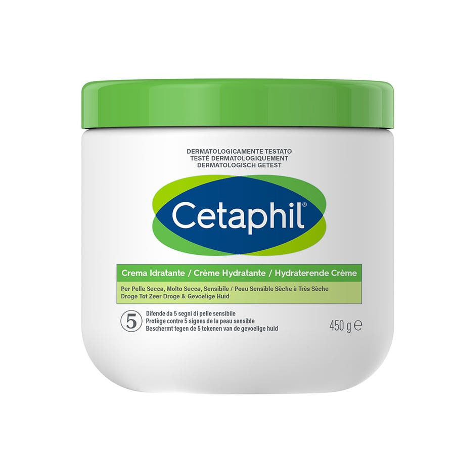 Crème hydratante corporelle Cetaphil pour peaux sèches et sensibles 450 g (15,87 oz) 