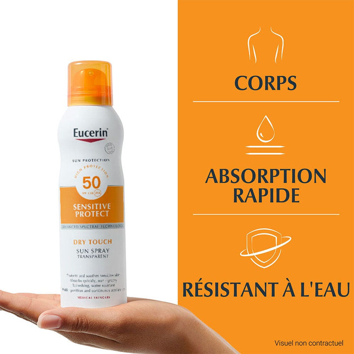 Eucerin Sun Protection Sun Mist Spf50 Sensitive Skin 200ml (6.76fl oz)