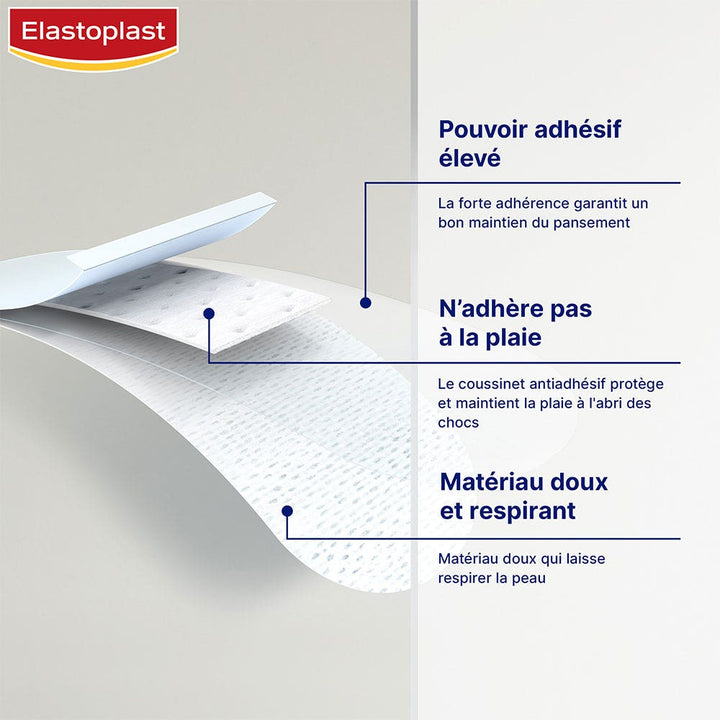 Elastoplast Sensitive Skin Plasters Shade 2 2 sizes x20