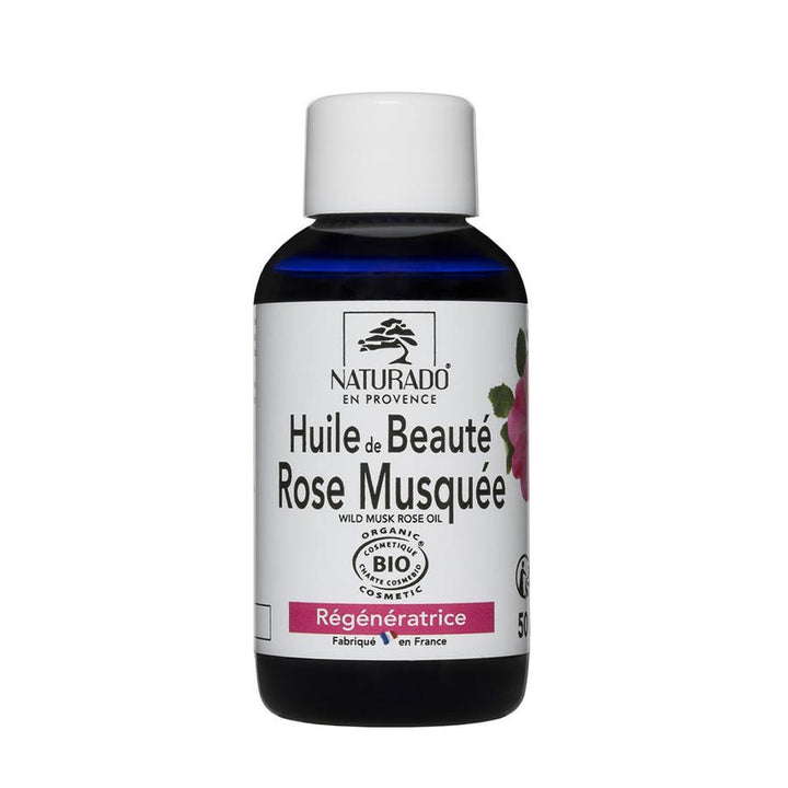 Huile de rose musquée sauvage régénérante Naturado 50 ml (1,69 fl oz) 