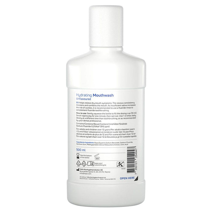 TePe Mouthwash Tasteless 500ml (16.91fl oz)