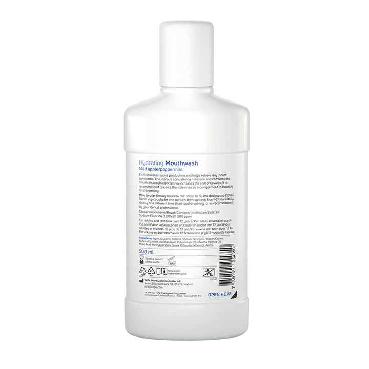 TePe Mouth Bath Apple Mint Flavour 500ml (16.91fl oz)