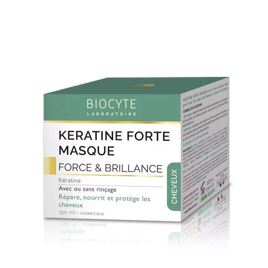 Biocyte Hair Keratine Forte Masque capillaire réparateur 100 ml (3,38 fl oz) 