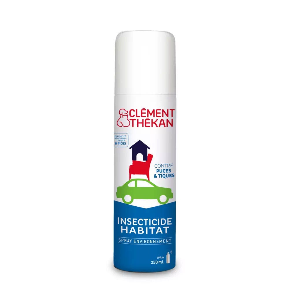 Clement-Thekan Household insecticide spray against fleas & ticks 200 ml (6.76fl oz)