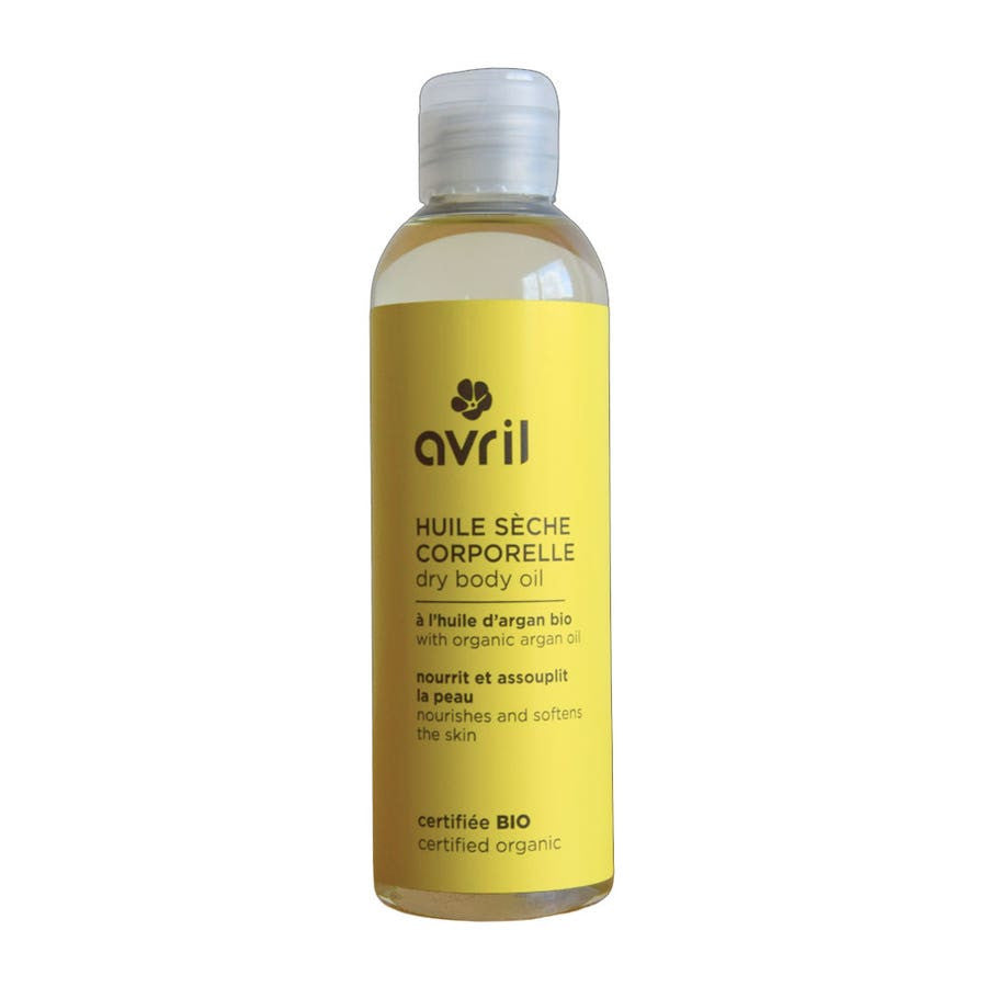 Avril Huile sèche pour le corps à l'huile d'argan bio 200 ml (6,76 fl oz) 