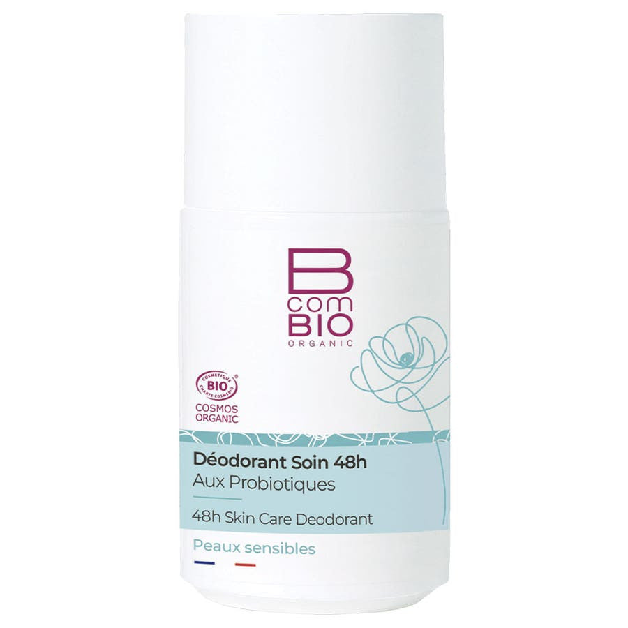 BCOMBIO Organic Deodorant Care 48H for Sensitive Skin 50ml (1.69fl oz)