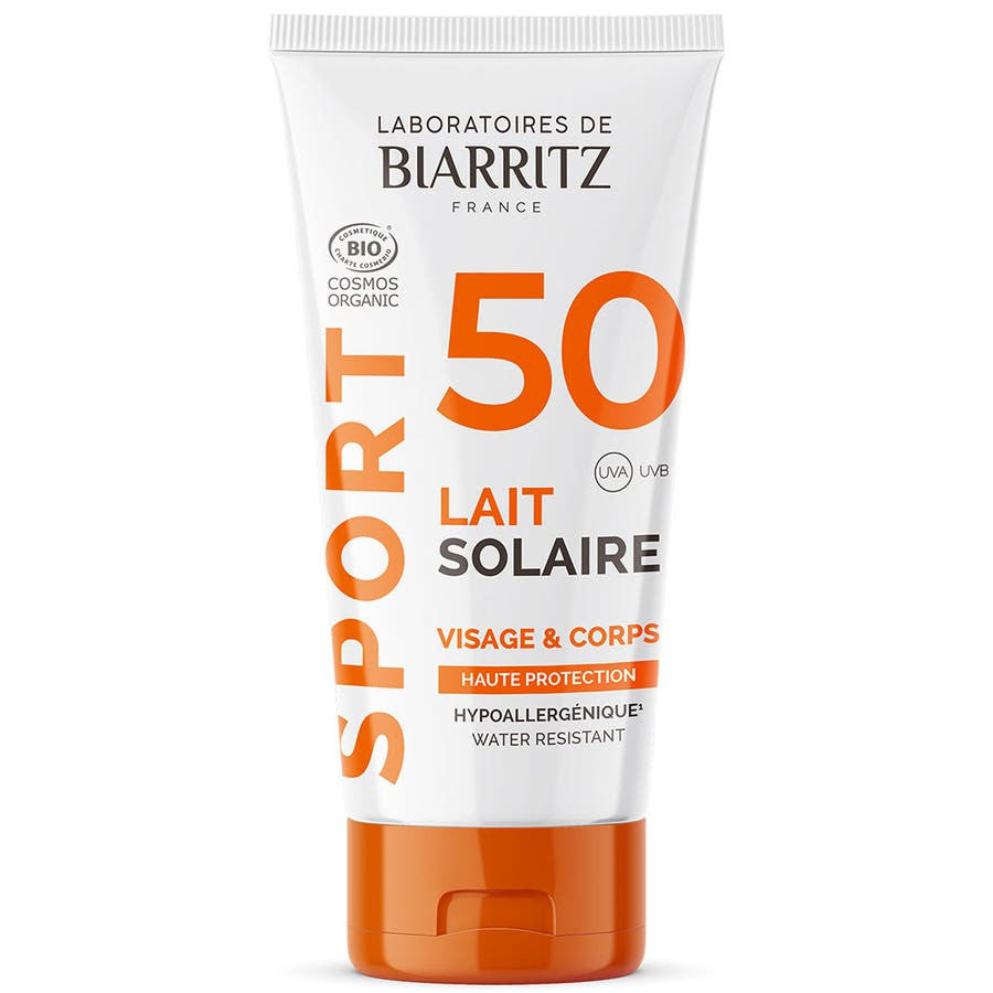 Laboratoires De Biarritz Sport care Lait Solaire SPF50 Bioes 50 ml (1,69 fl oz) 