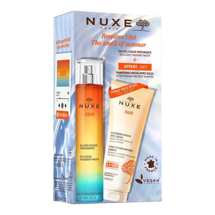 Nuxe Sun Delicious Fragrance Gift Set + After-Sun Shower Shampoo
