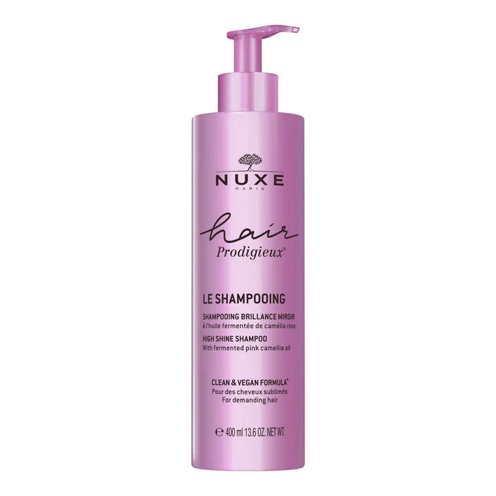 Nuxe Hair Prodigieux Mirror Shine Shampoo with Fermented Camellia Rose Oil