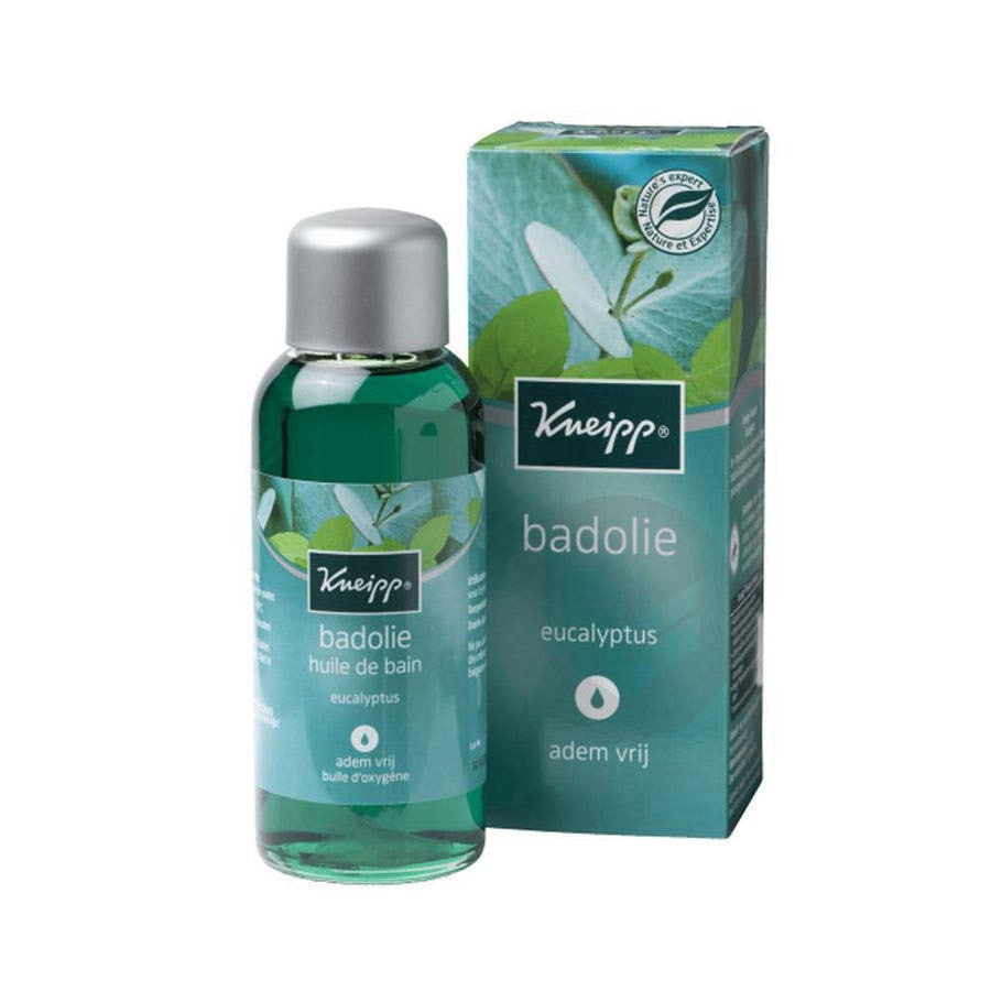 Kneipp Huile de bain aromatique à l'eucalyptus Pure Air 100 ml (3,38 fl oz) 