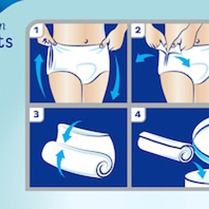Tena Proskin plus Absorbent Briefs Taille XXS 40 -70 cm x14