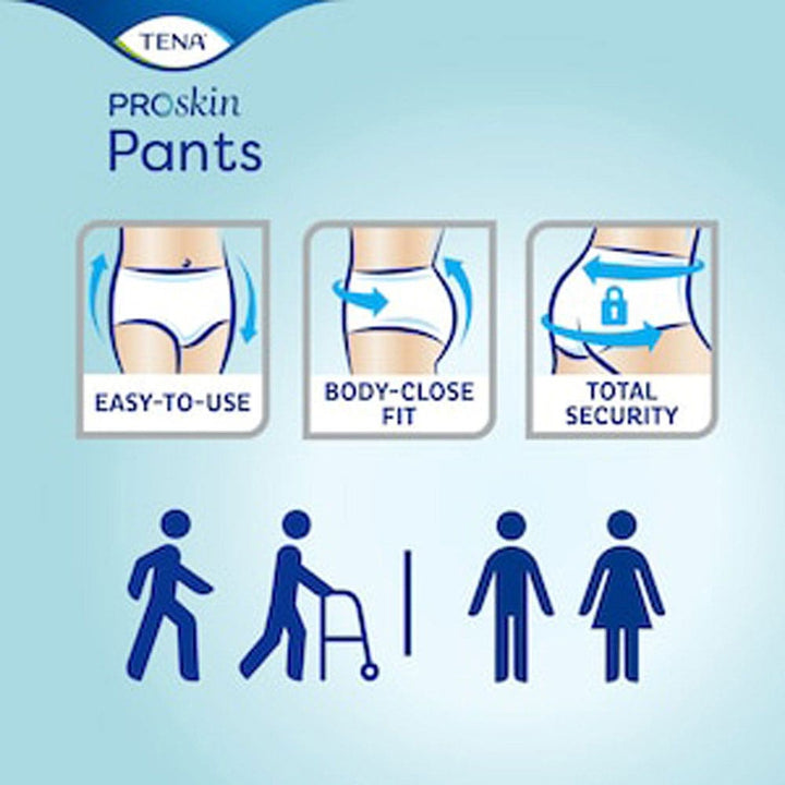 Tena Proskin Maxi Pants Urinary Absorbent Size S 65-85cm x10