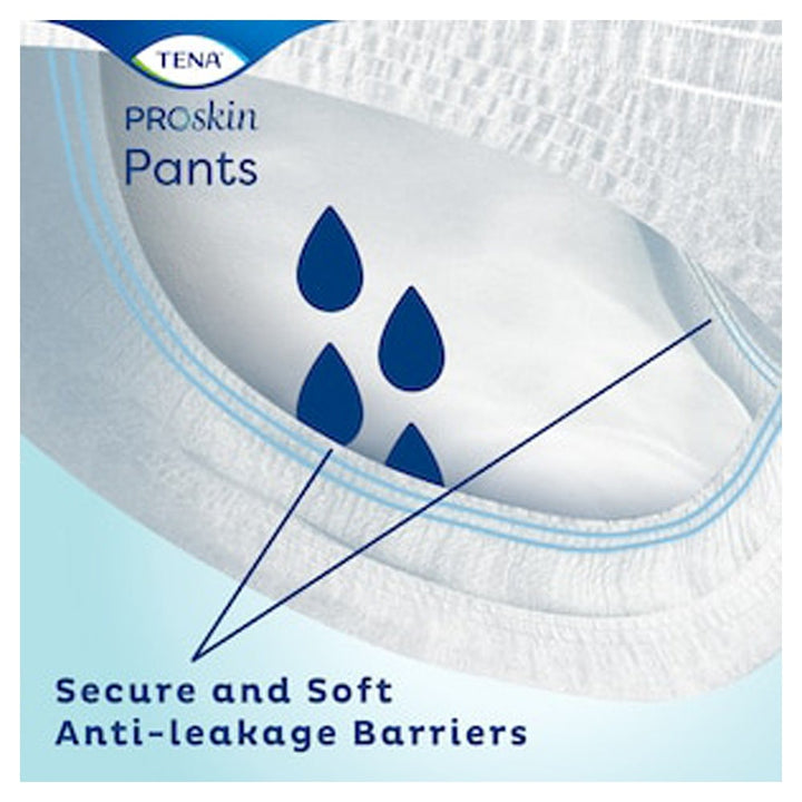 Tena Proskin Super Pants Absorbent bladder weakness Size M 80-110cm X12