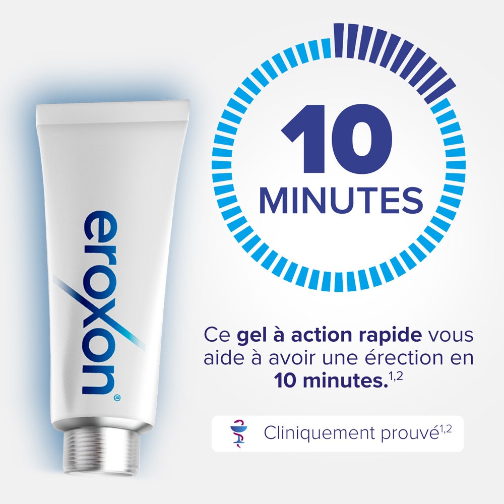 Eroxon Erection gel for erectile problems 4 doses