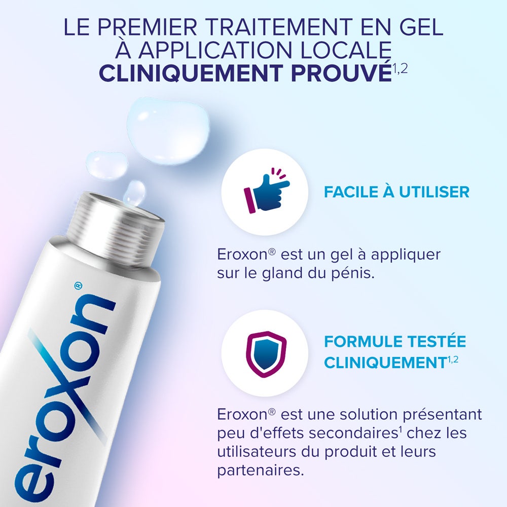Eroxon Erection gel for erectile problems 4 doses