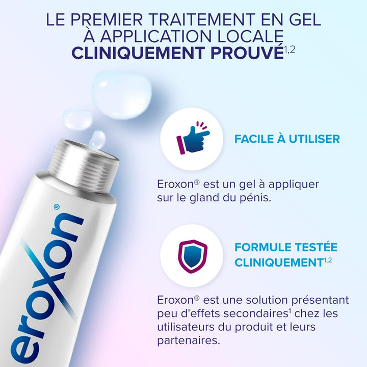 Eroxon Erection gel for erectile problems 4 doses