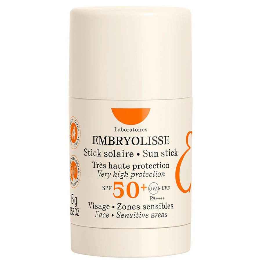 Stick solaire Embryolisse SPF50+ pour le visage et les zones sensibles 15 g (0,52 oz) 