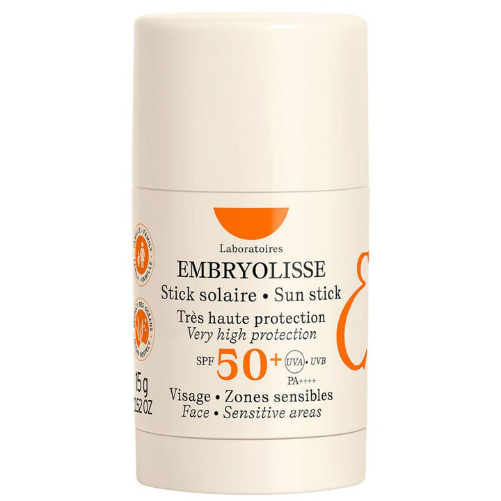 Embryolisse SPF50+ Stick solaire pour le visage et les zones sensibles 15g