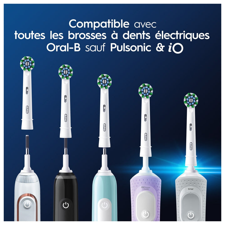 Oral-B Cross Action Electric toothbrush heads 3 x