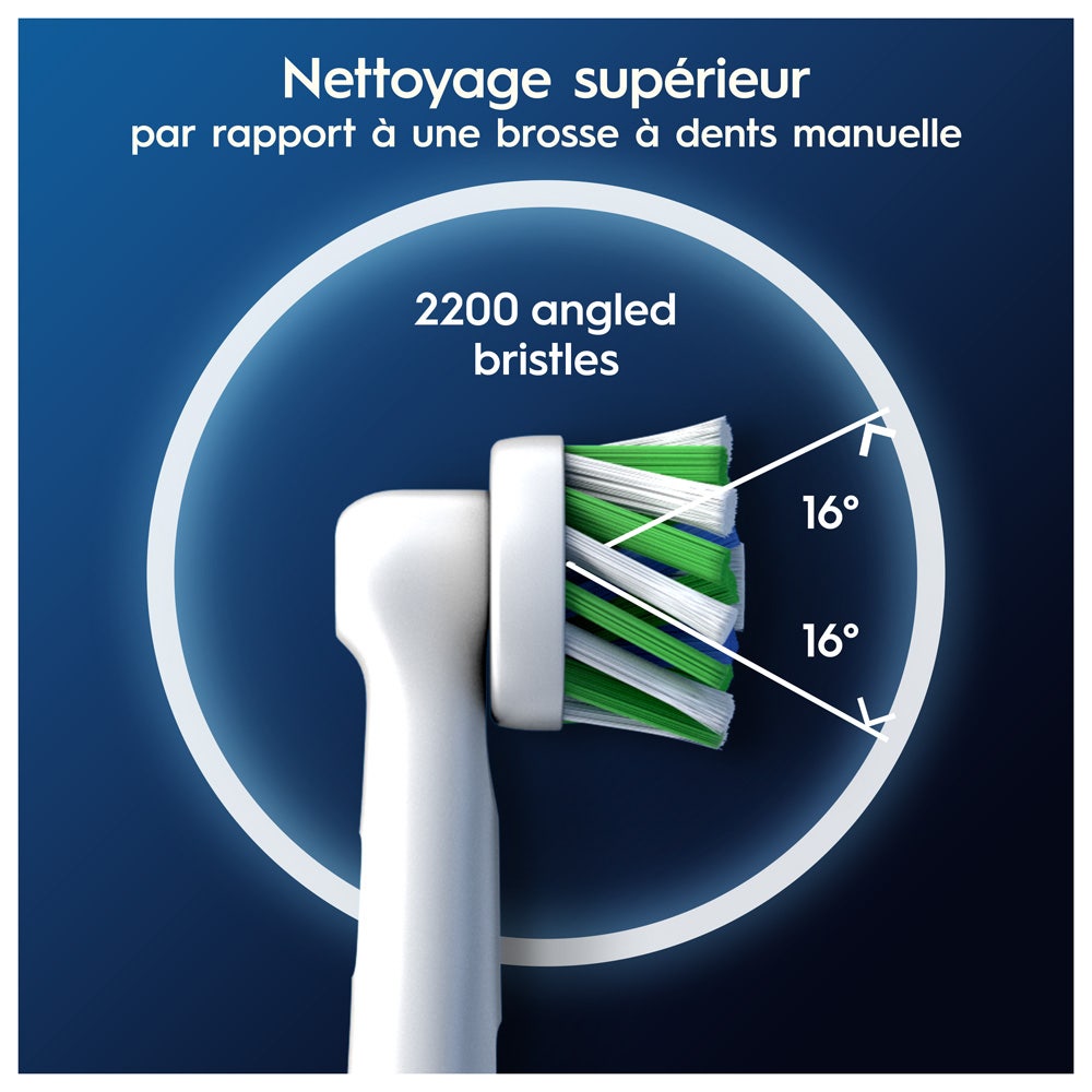 Oral-B Cross Action Electric toothbrush heads 3 x