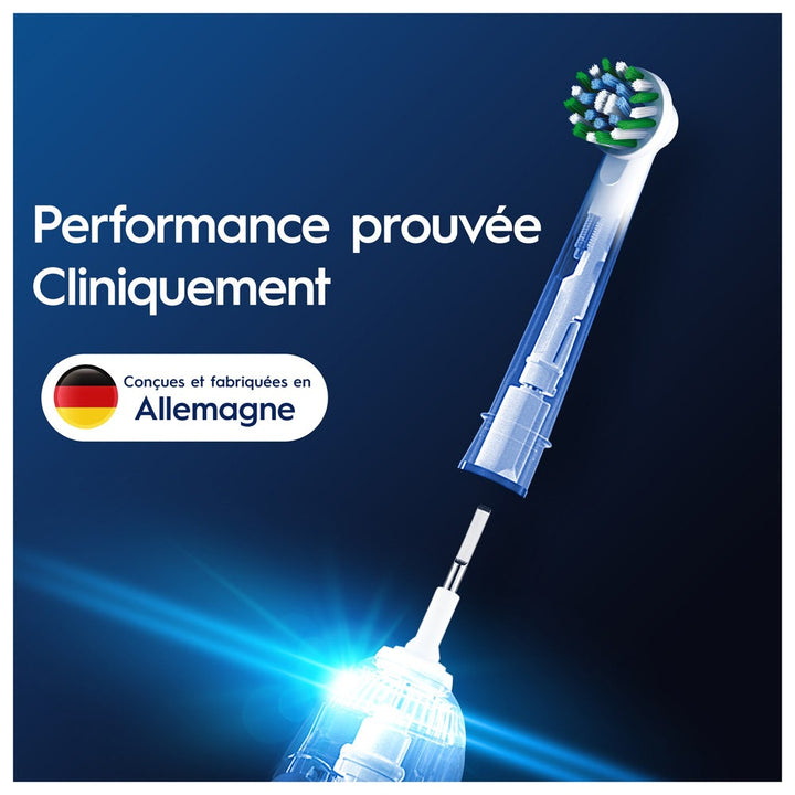 Oral-B Cross Action Brossettes Electric Toothbrush Heads X8 X8