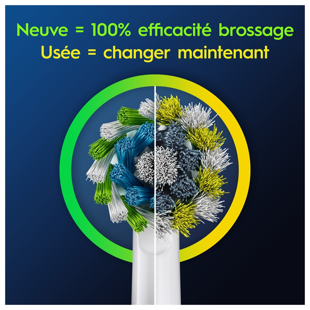 Oral-B Cross Action Brossettes Electric Toothbrush Heads X8 X8