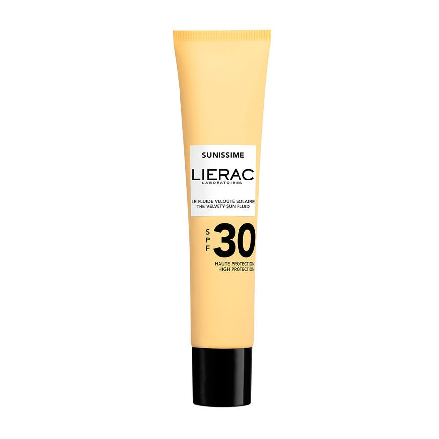 Lierac Sunissime Fluide Solaire Velours SPF30 Visage et Décolleté 40 ml 