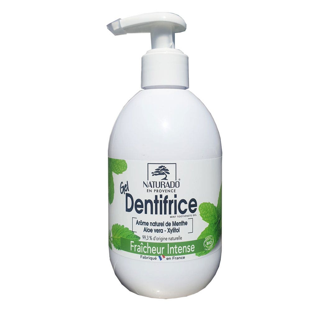 Naturado Organic Toothpaste Gel Mint Flavour 280ml (9.47fl oz)